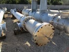 560 sq.ft., 123 psi shell, 123 psi, Gaspar, Carbon Steel Vertical Exchanger, 18" diameter x 16' 0" F/F, 2005 - Image 3