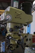 Willis Microcut #1050-II, ram type vertical mill, 10" x50" table, 3 HP, 2-Axis AcuRite digital read out - Image 8