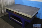 Granite table on stand, Rahn, 72" L x 48" W x 10" thickness, charcoal color, #76220 - Image 2