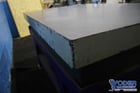 Granite table on stand, Rahn, 72" L x 48" W x 10" thickness, charcoal color, #76220 - Image 6