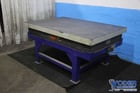 Granite table on stand, Rahn, 72" L x 48" W x 10" thickness, charcoal color, #76220 - Image 7