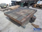 50" x 60" Cincinnati air lift rotary table, 6 T-Slots, #57686 - Image 4