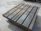 50" x 60" Cincinnati air lift rotary table, 6 T-Slots, #57686 - Image 5