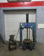 Bowers #23, 23.5" hydraulic tank discharge press, 40 gallon, 3 HP, 30" stroke - Image 1