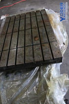 60" L x 40" width x 5-1/4" H, T-slotted bolster plate, #76528 - Image 5
