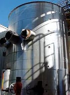 9000 gallon RVS, Vertical Intercooler, 132" diameter x 15' 10" H straight wall, 120" diameter x 186" L tank - Image 8