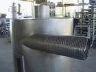 60 gallon Stainless Steel Cyclone Tank with Airlock, 2' inside diameter x 2' 8" straight wall, 1' 5" width x - Image 7