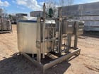 300 gallon Waukesha Cherry Burrell, Process Mixing Agitator Tank Package, 300 GPM, 100 psi, 1997 - Image 4