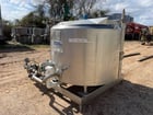 300 gallon Waukesha Cherry Burrell, Process Mixing Agitator Tank Package, 300 GPM, 100 psi, 1997 - Image 6