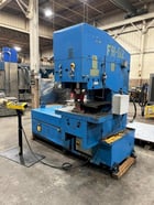 140 Ton, Piranha #SEPP-140, hydraulic single end punch, 7" stroke, 20.5" throat, 14" open, joystick Control - Image 2