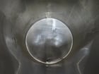 1000 gallon Vertical Stainless Steel tank, 62" dia. x 83" straight wall, flat top w/removable top doors - Image 6
