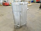 150 gallon Stainless Steel storage tank with Tri-Flo valve, 46" D x 31" W, slanted bottom - Image 5