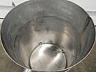 150 gallon Stainless Steel storage tank with Tri-Flo valve, 46" D x 31" W, slanted bottom - Image 7