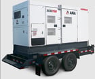 132 KW Airman PowerPro #SDG150S, Trailer Mounted, Tier 3, sound attenuated enclosure, 120/240/208/277/480 - Image 1