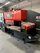 22 Ton, Amada #Pega-244, CNC turret punch, 40" x40" sheets, Amadan 04PC, ball transfer table, (2) work - Image 2