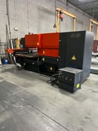 22 Ton, Amada #Pega-244, CNC turret punch, 40" x40" sheets, Amadan 04PC, ball transfer table, (2) work - Image 4