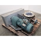 10" Flotronics #FTTRA.6, Stainless Steel Rotary Airlock Feeder Valve, 3 HP, 22.7 RPM rotor, 10" ANSI 150 - Image 3