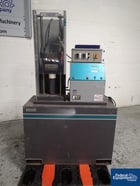 15 Ton, Carver #3888, hydraulic press, 6" x 6" platen, heated platens with temperature contoller, press - Image 3