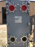 43 sq.ft., API, SM25-500-18, heat transfer plate heat exchanger, Carbon Steel frame, (18) plates constructed - Image 3