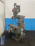 Comet #3VHG, ram type vertical mill, 9" x42" table, 3 HP, power draw bar, R-8, #76559 - Image 10