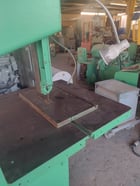 60" x 13" DoAll #6013-2, vertical bandsaw, deep throat, 3 wheel, variable speed - Image 7
