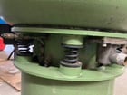 Rosler #R-125, 3 cu.ft. vibratory tumbling barrel with good controls, like new, 1993 - Image 6