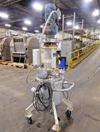 100 liter Ann Tsung Machinery, Stainless tank w/2 HP agitator, 20" dia x 21" straight side - Image 5