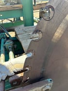 Corinth #AL36, Sawmill With Log Turner, 100 HP 3 Phase Motor, Helle Log Turner, infeed table - Image 5