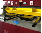 1/4" x 6' GMC #HS-0625E, hydraulic shear, 18" throat, 10-17 SPM, 24" front operated power back gauge, (2) 24" - Image 3