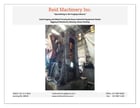 1000 Ton, Ajax, mechanical forging press, 10" strokem 22-1/4" Shut Height, 45 SPM, 60 HP - Image 1