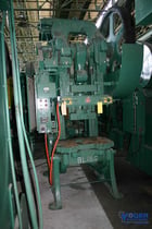 75 Ton, Bliss #23, OBI press, 8" stroke, 15" Shut Height, air cluitch & brake, Bijur lube, #19334 - Image 2
