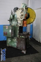 35 Ton, Danly #35, OBI flywheel press, 4" stroke, 12-1/2" Shut Height, air clutch & brake, 5 HP, #75432 - Image 9