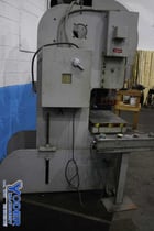 55 Ton, Heim #5-OBI-FW, OBI flywheel press, 3" stroke, 13" Shut Height, air clutch & brake, 1988, #75940 - Image 8
