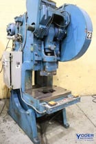 56 Ton, Minster #6, OBI press, 6" stroke, 10" Shut Height, 21" x32" bed, air clutch, 5 HP, #72834 - Image 2