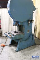 56 Ton, Minster #6, OBI press, 6" stroke, 10" Shut Height, 21" x32" bed, air clutch, 5 HP, #72834 - Image 3