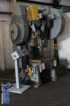 75 Ton, Perkins #650-B, OBI press, 4" stroke, 16" Shut Height, 3" adjustment, 31" bed area, #74109 - Image 8