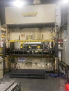 300 Ton, Rousselle #G2-300, gap frame press, 10" stroke, 23" Shut Height, 100" x42" bed, 6" adj., 19 SPM - Image 1