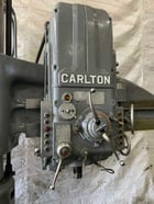 4' -15" Carlton #3A, radial drill, 42" x53" base, power elevation & clamping, 10 HP, #75462 - Image 3