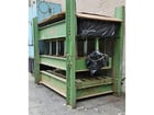 Hofer #HOP-160-K, hydraulic door/veneer heav, 63" deep x 98" long platen, (8) 3-1/4" cylinders, 32" - Image 1
