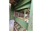 Hofer #HOP-160-K, hydraulic door/veneer heav, 63" deep x 98" long platen, (8) 3-1/4" cylinders, 32" - Image 6