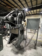60 Ton, Federal #5, single crank flywheel OBI press, 4" stroke, 12.25" Shut Height, 2.5"adj., 10" throat, 90 - Image 4