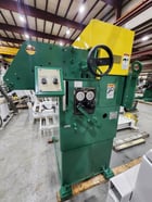 5000 lb. Minster, coil servo feed line, 26" width x .090" stock, 72" OD, 20" ID, double end reel - Image 2