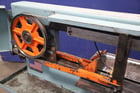 10" x 16" Scotchman #SH1016, heavy duty horizontal band saw, 1" x .035" x 159" blade, 105-275 SFPM, power - Image 4