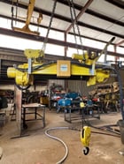 5 Ton, Yale #CEW5X89RT22S2, AIR Hoist with underhung motor driven trolley, 22 FPM hoist - Image 3