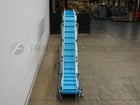22" wide x 21.2' long, Tri-Mach, Stainless Steel inclined cleated conveyor, 96" discharge height - Image 3