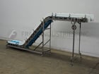 22" wide x 21.2' long, Tri-Mach, Stainless Steel inclined cleated conveyor, 96" discharge height - Image 5