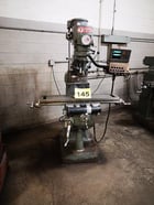 First #LC-1.5VS, 9" x49" table, 3 HP, variable speed head, R-8 spindle, 2-Axis Heidenhain digital read out - Image 2