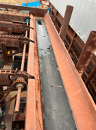 Cooper End Dog Scragg Sawmill, complete mill, (2) Infeed Decks, cut off saw, debarker - Image 9