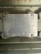 450 HP 1190 RPM General Electric, Frame 5013S, TEFC, 460 Volts, rebuilt (2 available) - Image 2