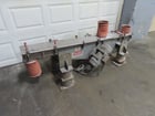 5.5" wide x 6' long, Carrier vibrating conveyor, Stainless Steel, clamp on top cover, 4 springs - Image 2